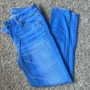 American Eagle Super Stretch Blue Women's Jegging 10 Short